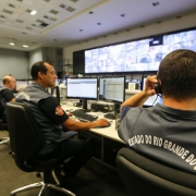 PORTO ALEGRE, RS, BRASIL, 08/03/2019 - Primeira mobilização conjunta das forças de segurança nos 34 municípios que integram o Gabinete de Gestão Integrada da Região Metropolitana de Porto Alegre (GGIMPOA) do programa RS SEGURO. Fotos: Felipe Dalla Valle 