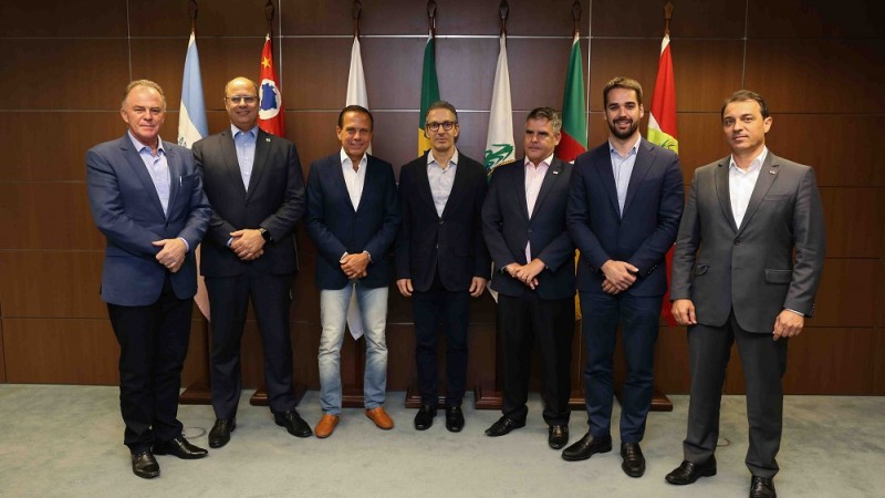 Consórcio de Integração Sul e Sudeste foi anunciado em reunião de governadores, em Belo Horizonte