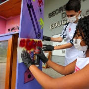Lançamento da Kombi Biblioteca para revitalização da recepção da Secretaria da Educação (Seduc) Fotos: Felipe Dalla Valle/Palácio Piratini