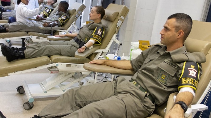 doação sangue brigada