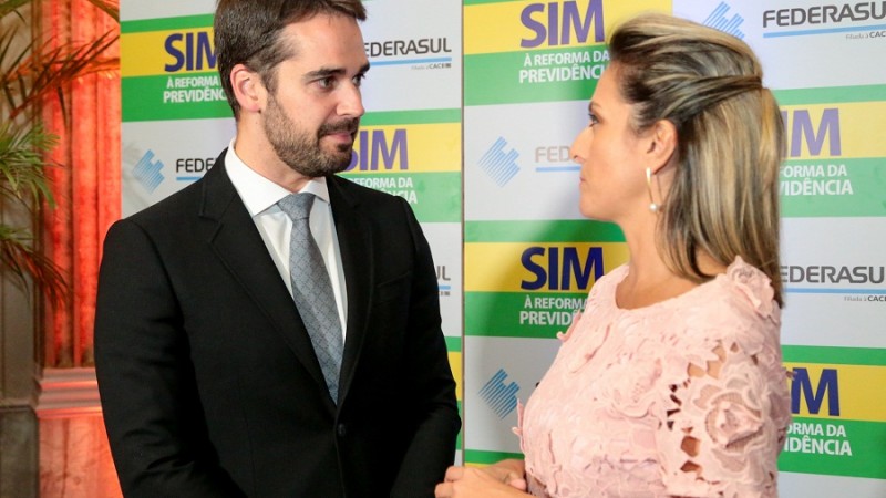 Eduardo Leite posse Federasul