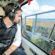 Na manhã desta sexta (12/4), governador e o ministro Salles fizeram sobrevoo em helicóptero ao Parque Nacional Aparados da Serra