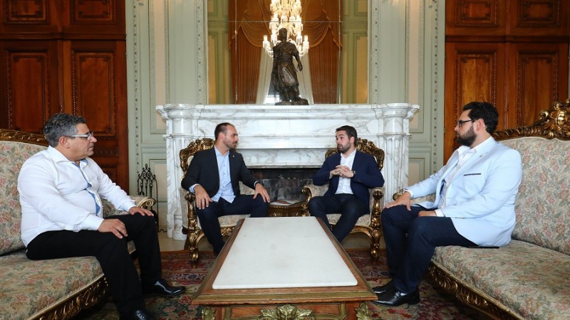 Visita Eduardo Bolsonaro 7