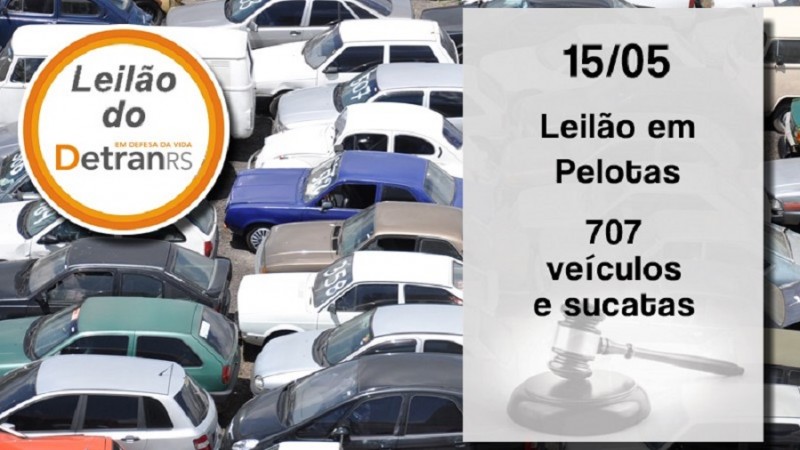 leilão detran pelotas ss