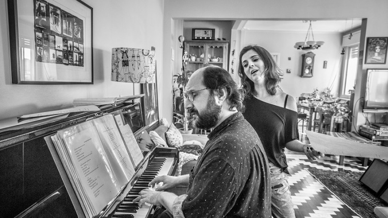Vanessa Longoni e Arthur de Faria 