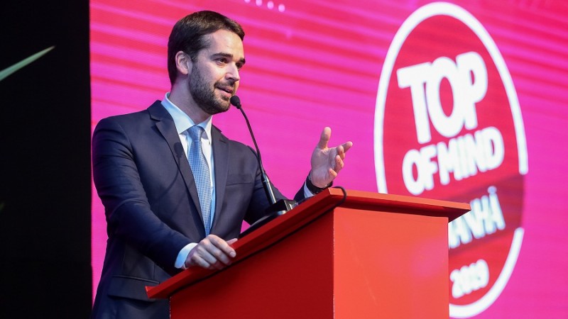 23.05.2019 Governador Eduardo Leite participou do evento Top of Mind 2019 do Grupo Amanhã na Sogipa