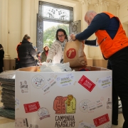 PORTO ALEGRE, RS, BRASIL, 06/07/2019 -O Palácio Piratini abriu as portas neste sábado (6/7), das 10h às 16h, para receber as doações à Campanha do Agasalho 2019. Foto: Felipe Dalla Valle/Palácio Piratini