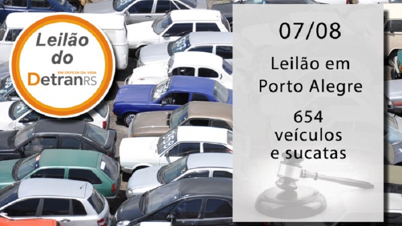 leilão detran porto alegre
