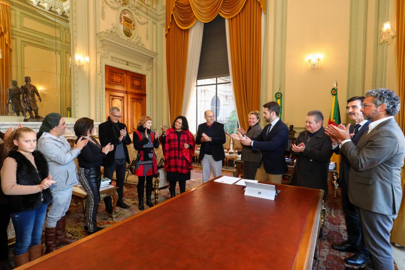 PORTO ALEGRE, RS, BRASIL, 05/08/2019 - PL 4/2019 que institui o Dia do(a) Declamador(a) Gaucho(a) no Rio Grande Do Sul. Fotos: Itamar Aguiar/Palácio Piratini