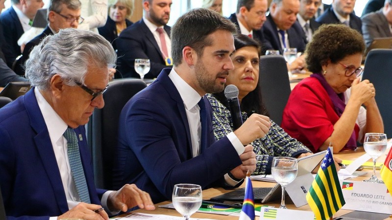Leite no fórum nacional dos governadores Brasília