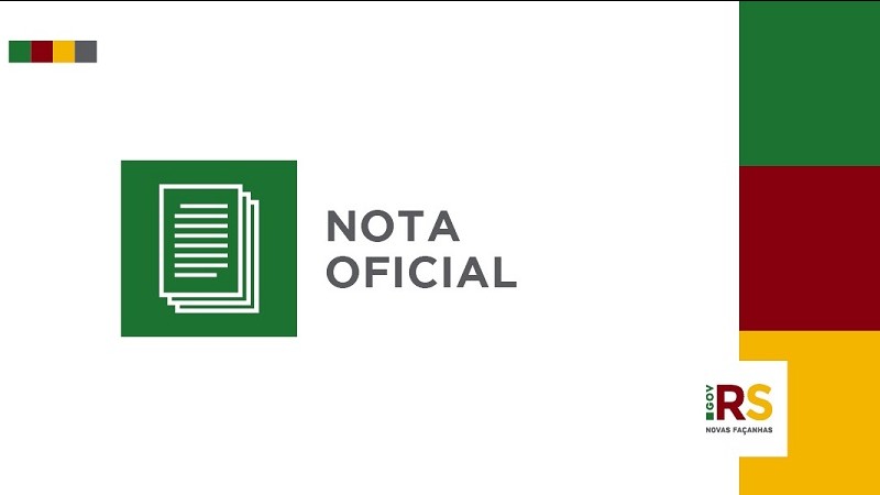 Nota oficial card atualizado