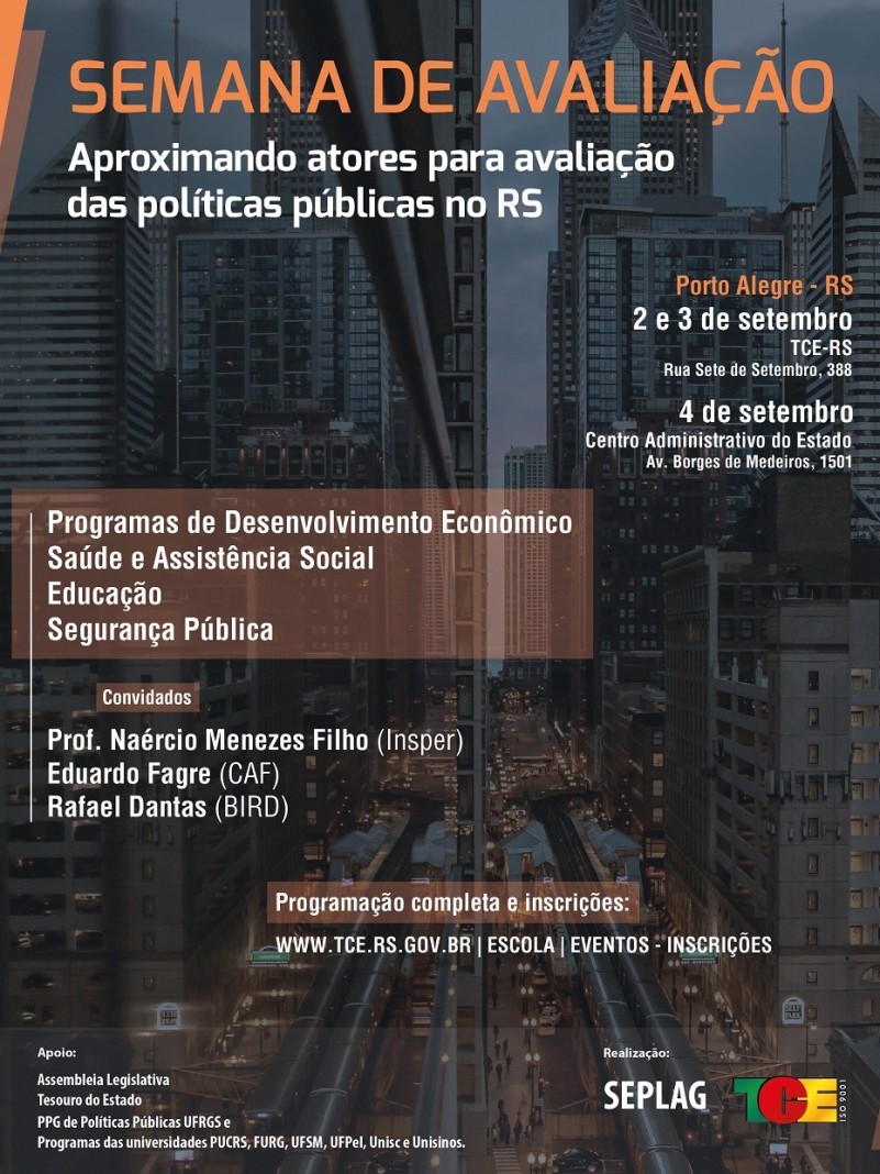 Semana de Avaliação cartaz