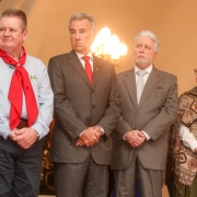 PORTO ALEGRE, RS, BRASIL, 10/09/2019 - O governador em exercício Ranolfo Vieira Júnior deu início, neste sábado (14/9), às celebrações da Semana Farroupilha com a cerimônia de acendimento da Chama Crioula no saguão de entrada do Palácio Piratini e na Asse