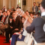 PORTO ALEGRE, RS, BRASIL, 14/09/2019 -  Entrega de diplomas de embaixadores e cônsules honorários a tradicionalistas de outros Estados e países. Fotos: Felipe Dalla Valle/ Palácio Piratini