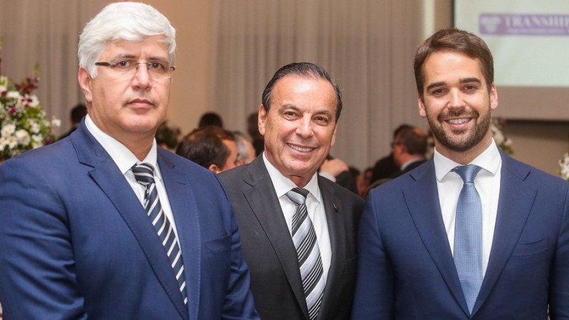 RIO GRANDE, RS, BRASIL, 28/09/2019 - O governador Eduardo Leite participou, na noite desta sexta-feira (27/9), de jantar comemorativo aos 175 anos da Câmara de Comércio da Cidade do Rio Grande, quarta instituição mais antiga do país, em Rio Grande. Além d