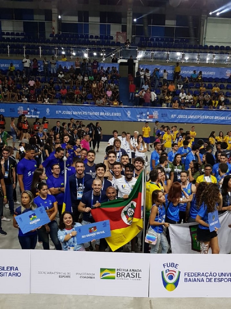 delegação gaúcha Jogos Universitários Brasileiros (JUBs)