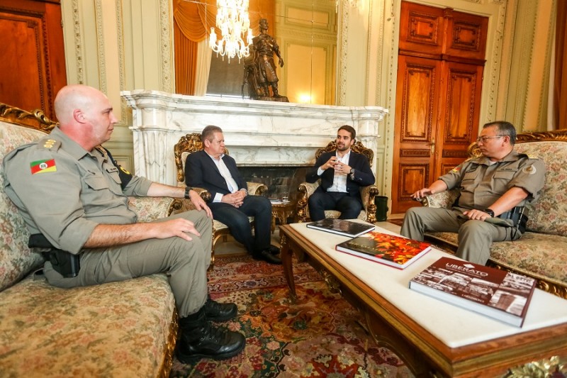 PORTO ALEGRE, RS, BRASIL, 01/11/2019 - Apresentação do novo Comandante da Brigada Militar. Fotos: Felipe Dalla Valle/ Palácio Piratini