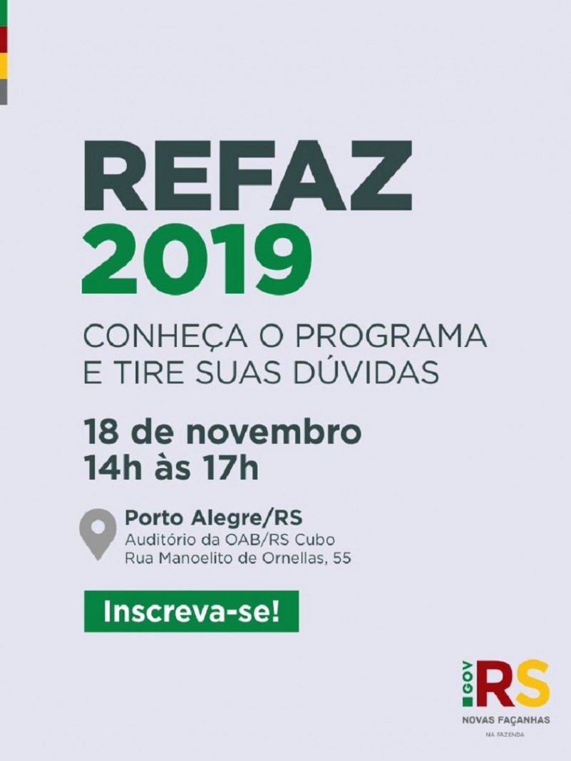 Refaz2019 evento