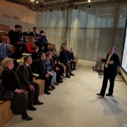Na Ericsson, que aposta no mercado de 5G, o grupo conheceu um sistema para monitorar o tráfego urbano e o transporte