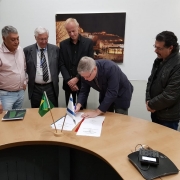 Secretário Lamb, representando o RS, firmou parceria de colaboração científica com a AEL Sistemas 