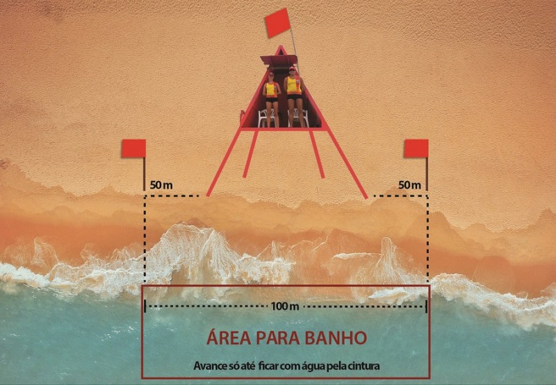 Praia vermelho claro1