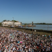 PORTO ALEGRE, RS, BRASIL, 02/02/2020 - O governador Eduardo Leite se juntou a milhares de fiéis nas homenagens a Nossa Senhora dos Navegantes, em Porto Alegre. A celebração, que ocorre desde 1871, é realizada no dia 2 de fevereiro. A programação, no iníci