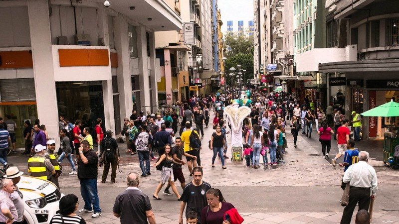 Porto Alegre, RS 03/05/2018
Operação conjunta de combate ao comércio ilegal na área central da Capital Local: Rua dos Andradas
Fotos: Cesar Lopes/ PMPA