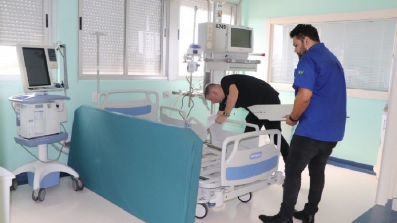 leitos hospital Canoas coronavírus