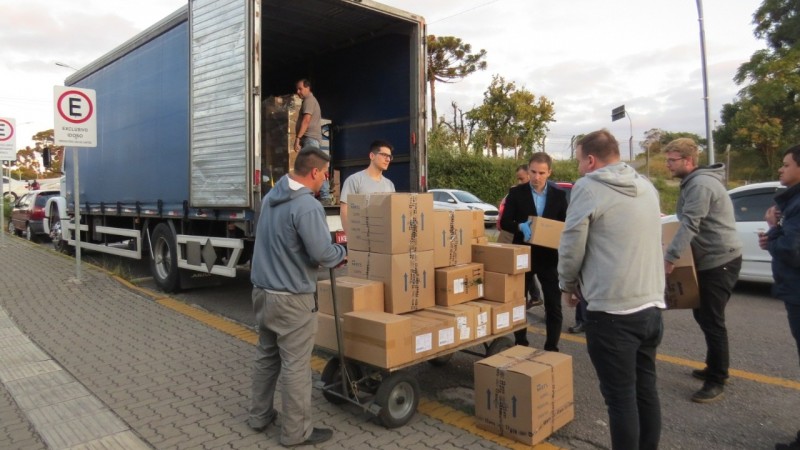Chegada UTIs Hospital Geral de Caxias do Sul