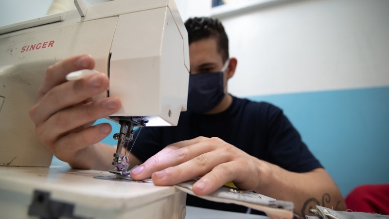 Fase m&aacute;scara coronav&iacute;rus