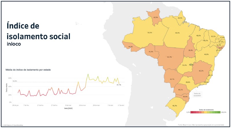 Índice Isolamento Social 14ABR2020