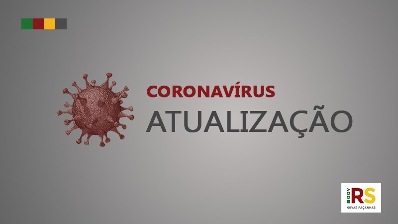 Coronavírus atualização card novo