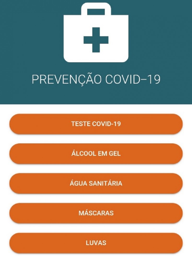 Tela Menor Preco covid