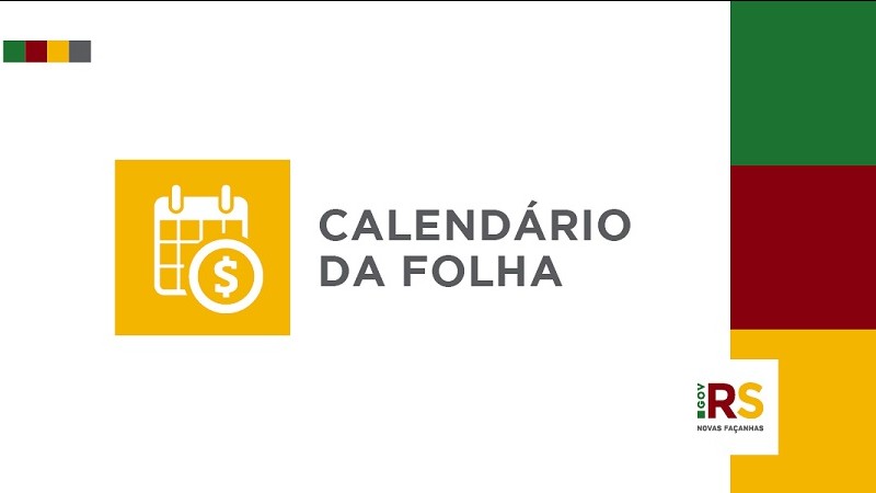 Calendario Folha card