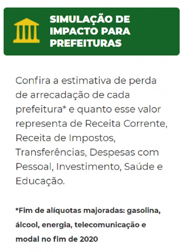 RT simulação prefeituras