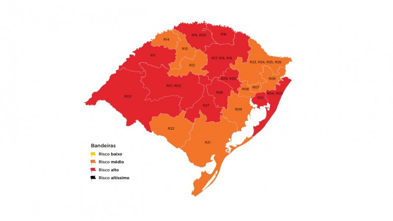 DC39 mapa regiões