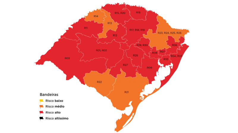 Mapa preliminar semana 41 16 a 22 fev