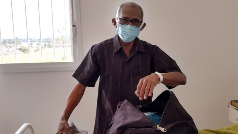 paciente de Manaus João de Souza