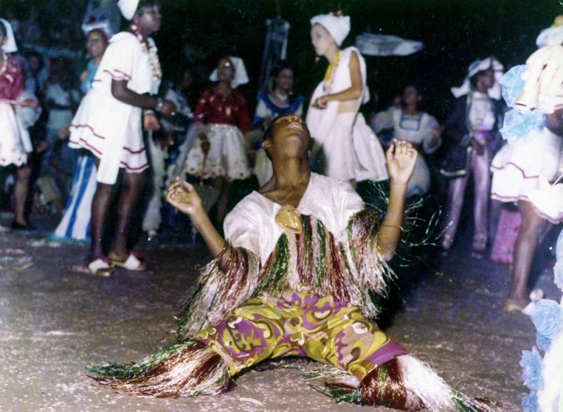 Carnaval de rua década de 1970 Acervo Museu Joaquim Felizardo