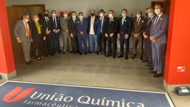 Visita governadores Unia?o Qui?mica