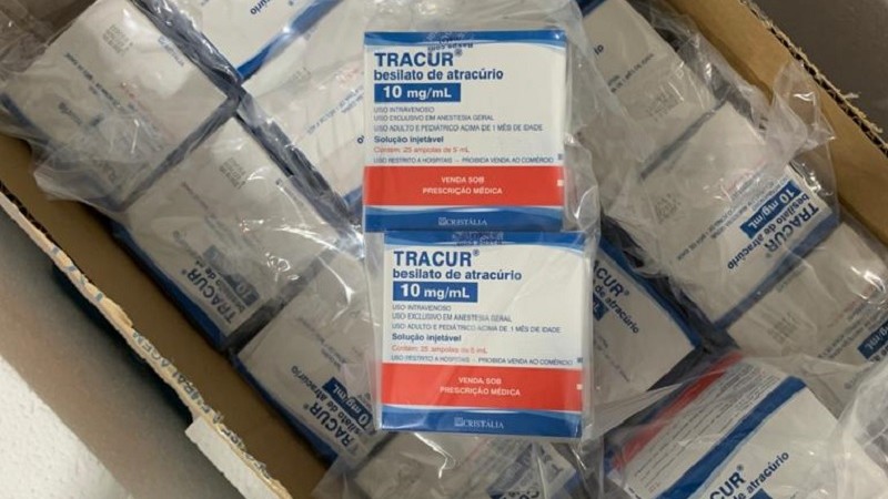 Medicamentos kit intubação