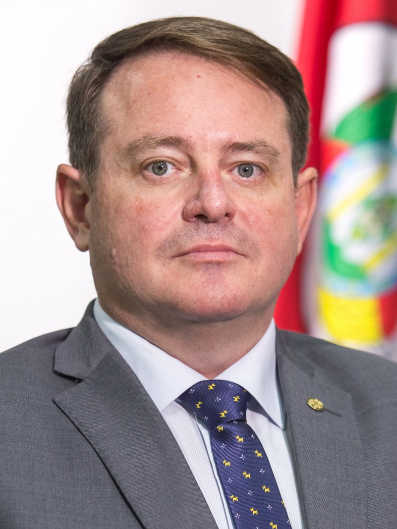 PORTO ALEGRE, RS, BRASIL, 31.03.2021 - Foto oficial secretário de Turismo, Ronaldo Santini. Foto: Gustavo Mansur/ Palácio Piratini