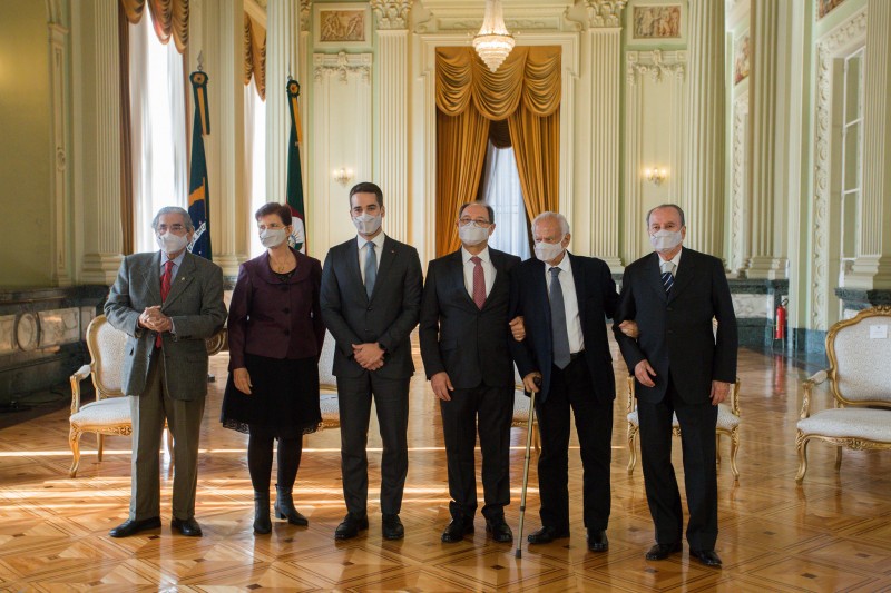 Piratini 100 anos Leite e ex governadores do RS
