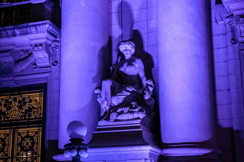 Palácio Piratini Junho Lilás 2