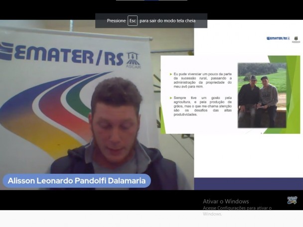 Alisson Dalamaria   Bolsa Juventude Rural