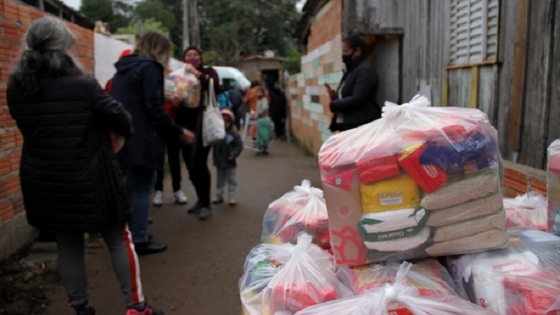 distribuição cestas PGE