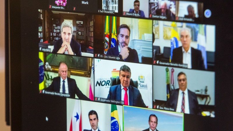 reunião com John Kerry