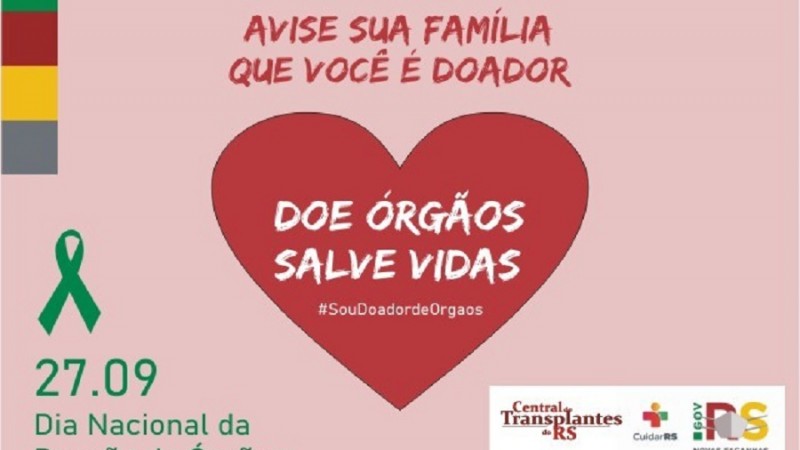 Doação de órgãos campanha 2021
