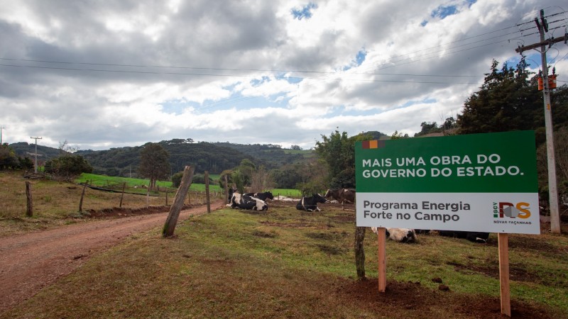 leite faz primeira entrega