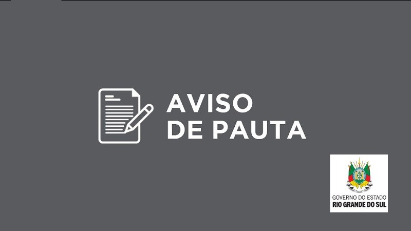 Card Aviso de pauta brasão1